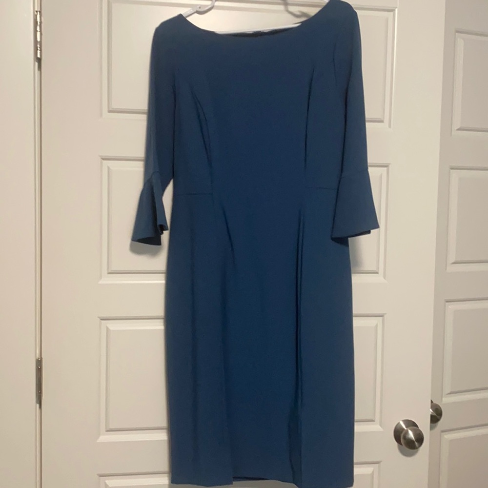 Dark teal dress